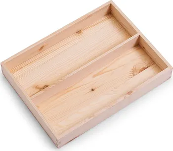 Úložný box Zeller Present Vnitřní organizér pro úložný box 36 x 27 x 5 cm borovice