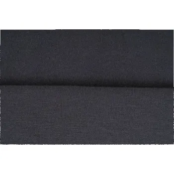 Galanterie Elastická teplákovina nepočesaná, antracitově šedá, látky, metráž, šíře role 175cm