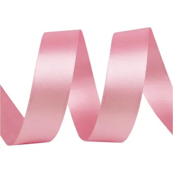 Atlasová stuha oboulící šíře 24 mm, barva 603 růžová sv.
