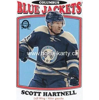 Sběratelská karetní hra paralel karta SCOTT HARTNELL 16-17 OPC Retro číslo 485