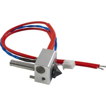 Příslušenství k 3D tiskárně Flashforge Creator 3 Pro sestava HotEndu pravá s tvrzenou tryskou 0,8mm