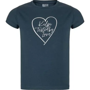 Dívčí tričko KILPI ALBION-JG Tmavě modrá 86