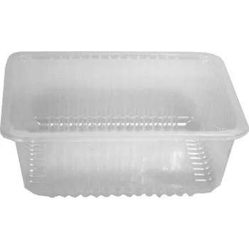 Jednorázové nádobí miska 227x178x80 mm, PP - transparentní (40 ks/balení)