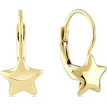 Lillian Vassago Zlaté patentové náušnice Hvězdičky LLV22-GER178Y