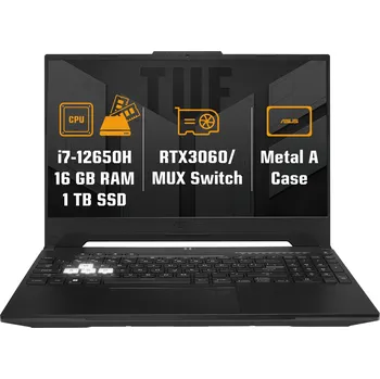 Notebook ASUS TUF Dash F15 (FX517ZM-HN157W)
