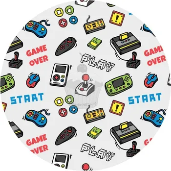 Jedlá dekorace na dort Caketools Jedlý papír "video hra 2 " - A4