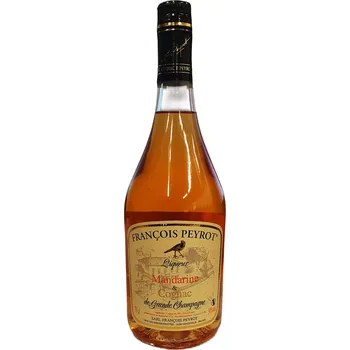 Likér Francois Peyrot Mandarine au Cognac (mandarinkový likér), 30%, 0,7l