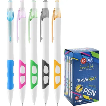 Pero kuličkové BAVARIA TY144 0,7 mm mix, modré