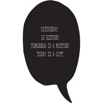 Cizojazyčná kniha Yesterday is history Tomorrow is a mystery Today is a gift – Mind Pulisher (EN)