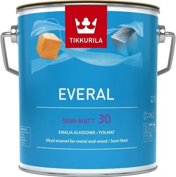 barva na zeď Tikkurila Everal 30 0,9l Odstín TVT: Transparentní (báze C)