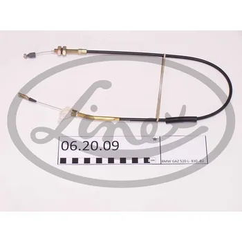 Lanko parkovací brzdy Lanko plynu, , 35411120358, LINEX, 06.20.09