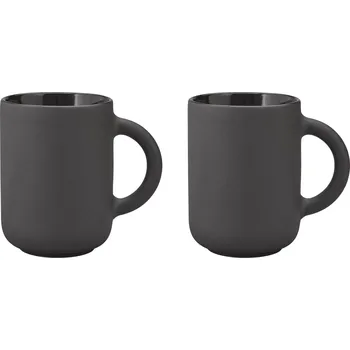 Hrnek THEO 350 ml, sada 2 ks, černá, Stelton - doprava zdarma od 2999 Kč