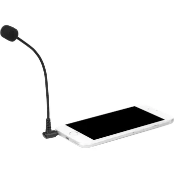 Mikrofon Externí mikrofon pro mobilní telefony i počítače BOYA BY-UM4 (mikrofon k mobilu pro čistčí a jasnější zvuk například při používání služeb a aplikací Skype, WhatsApp, Viber, Line, atd.)