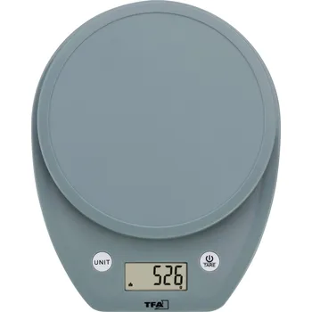 Kuchyňská váha TFA Dostmann MOCHI kuchyňská váha digitální Max. váživost=5000 g tyrkysová 160 x 200 x 29