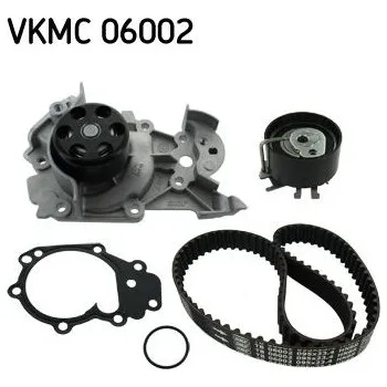 Auto-moto Vodní pumpa + sada ozubeného rozvodového řemene SKF VKMC 06002
