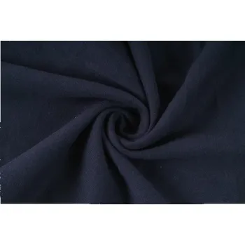 Úplet jednolíc, tmavě modrá, tričkovina, látky, metráž