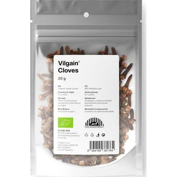 Koření Vilgain Hřebíček celý BIO – 20 g