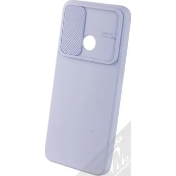 Pouzdro na mobilní telefon 1Mcz CamShield Soft ochranný kryt pro Xiaomi Redmi 10C, Redmi 10 Power šeříkově fialová (lilac)