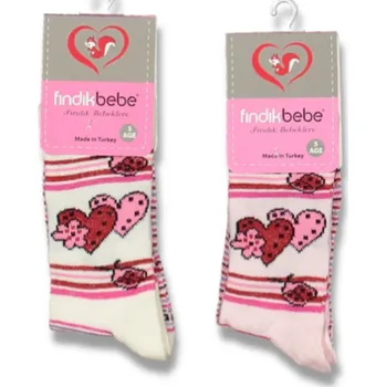 Dětské ponožky růžové 23/26