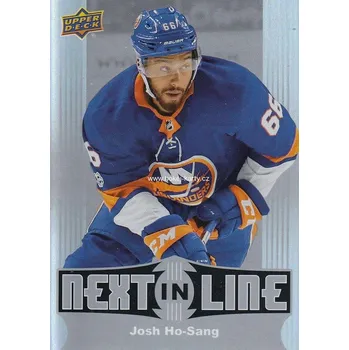 Sběratelská karetní hra insert RC karta JOSH HO-SANG 17-18 Overtime Next in Line číslo NL-11