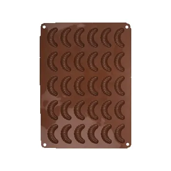 Nádoba na pečení Forma na rohlíčky 20ks, 35,5x22x1,2cm, silikon