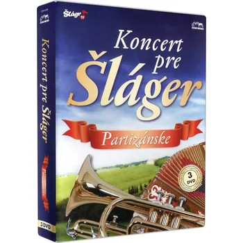 Koncert pre Šláger - Partizánske (3 DVD)