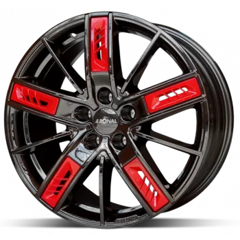 Disk Ronal R67 JB Red Left 8x18 5x114 ET45