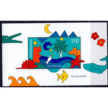 Poštovní známka (1998) MiNr. 1980 ** - Německo - BLOCK 42 - Pro děti