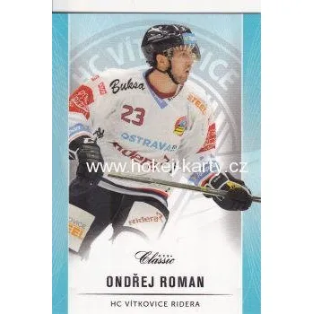 Karetní hra paralel karta ONDŘEJ ROMAN 16-17 OFS Classic Ser. 2 Blue /50