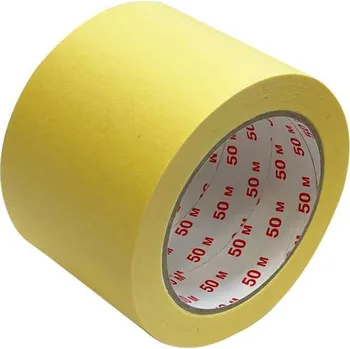 Lepicí páska páska lepicí Krepp 262 75mmx50m - žlutá