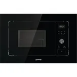 Vestavná mikrovlnná trouba Gorenje černá BM201AG1BG