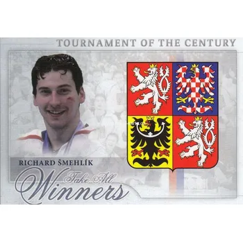 Karetní hra paralel karta RICHARD ŠMEHLÍK 17-18 OFS Tournament of the Century Parallel /300