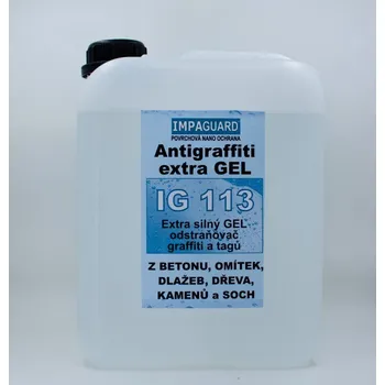 Fasádní barva HF servis Impaguard 113 - Odstraňovač nátěrů a graffiti Balení: 5L