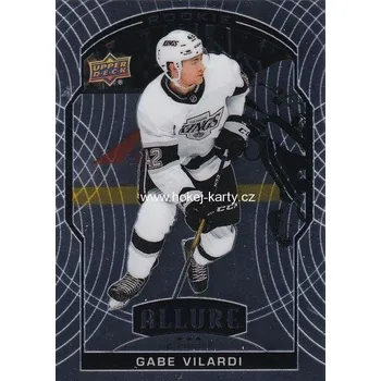 Sběratelská karetní hra insert RC karta GABE VILARDI 20-21 Allure Rookie číslo 75