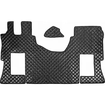 autokoberec Koberce kožené pro MERCEDES MP IV/V, odpruž. spolujezdec, AUTOMAT, černá barva