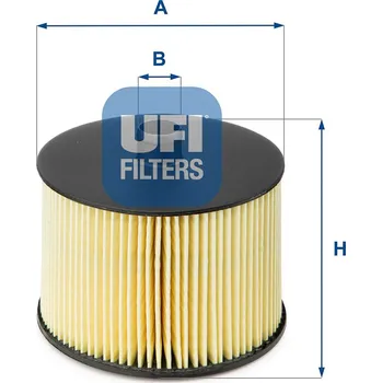 Autodíl Palivový filtr UFI 26.022.00
