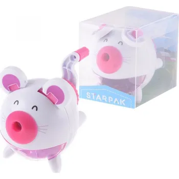 Ořezávátko STARPAK Ořezávátko myška růžové