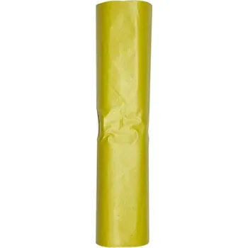 Pytle na odpadky pytel LDPE 700x1100 mm, 60my, 120l - žlutý (20 ks/role)