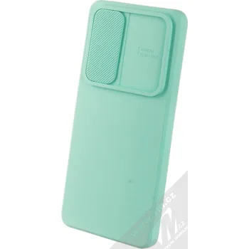 Pouzdro na mobilní telefon 1Mcz CamShield Soft ochranný kryt pro Samsung Galaxy A53 5G mátově zelená (mint green)