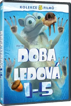DVD film Doba ledová 1-5 Kolekce (2016) 5 disků DVD