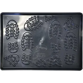 Odkapávač na nádobí Vopi Odkapávač na boty - antracit, 49 x 35 cm, šedá