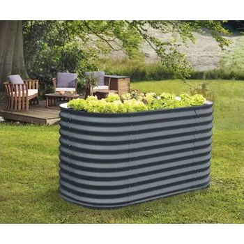 Vyvýšený záhon Vyvýšený záhon Vitavia Vita 858 Basic 162 x 82 x 86 cm plechový granit