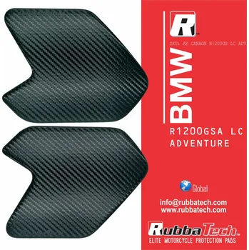 Polep vozidla Rubbatech Kneepads AK Carbon BMW R1200 GS LC/R1250 GS LC Adventure