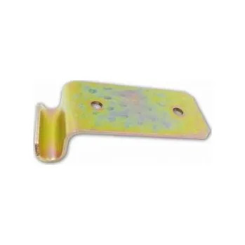 Dveřní kování Al 15042 háček lomený Zn žlutý