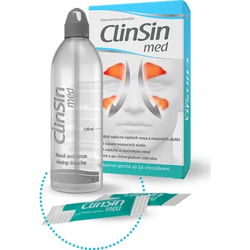 Inhalátor Sada na výplach nosu a nosních dutin CLIN SIN, 16 ks