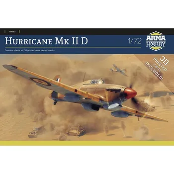 Plastikový model 1:72 Hawker Hurricane Mk.IID
