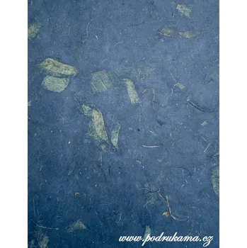 Umělecký papír Sapaimport Morušový papír Mango - tmavě modrý Velikost: 23x32 cm, balení 10 ks