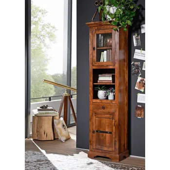 Šatní skříň CAMBRIDGE Skříň 187x52 cm, akácie