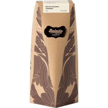 Káva BALADA COFFEE - BOLIVIA COLONIAL CARANAVI, 250 g, zrno