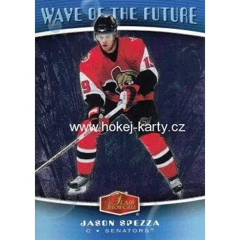 Karetní hra insert karta JASON SPEZZA 06-07 Flair Showcase Wave of the Future číslo WF29